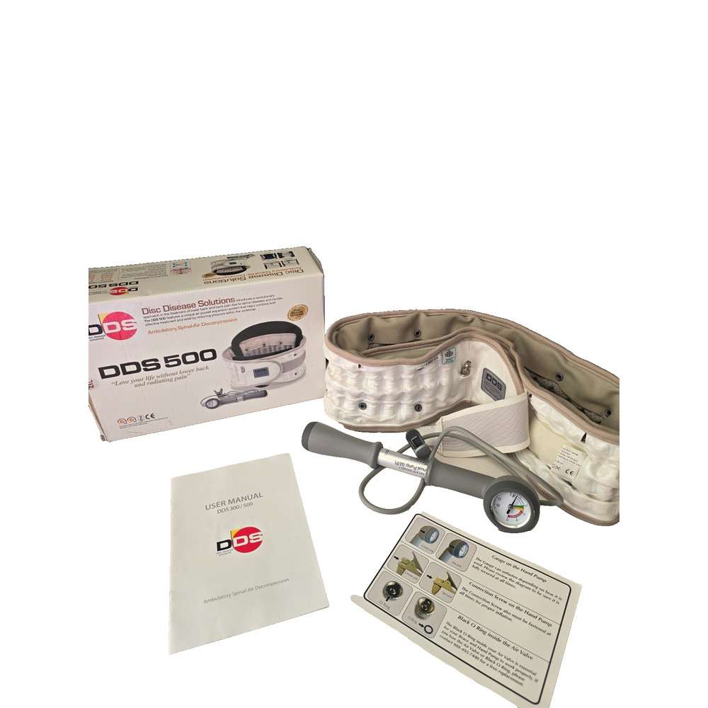 DDS DDS500 Lumbar Decompression Back Brace Disc Disease Solutions Size 4XL. S3